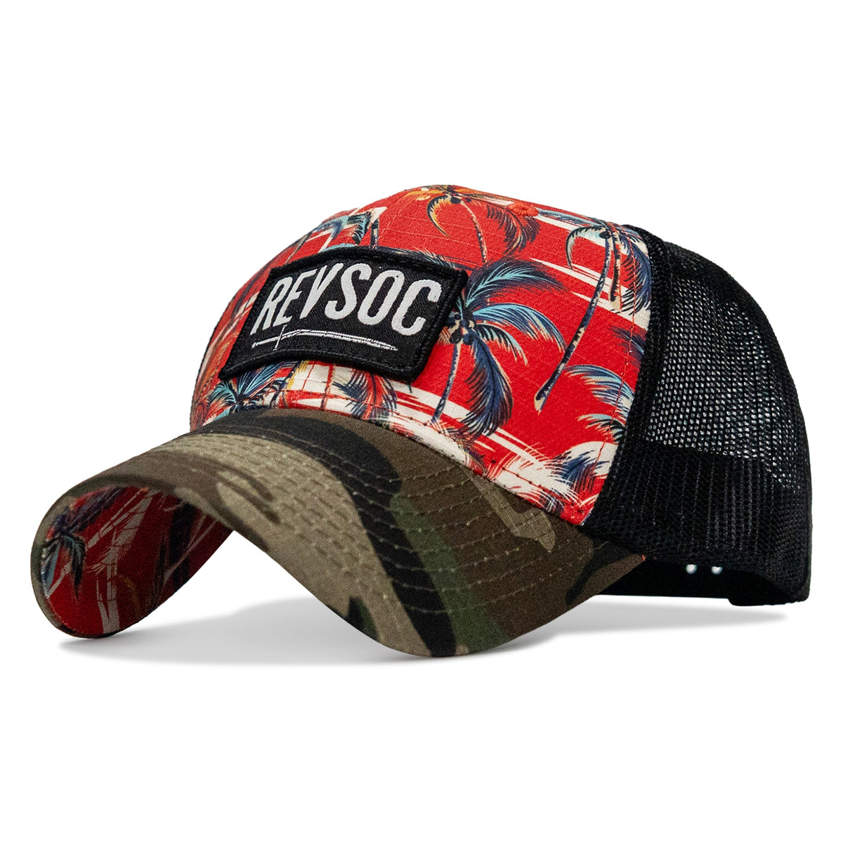 Revsoc Classic Patch Original Ripstop Snapback Hat