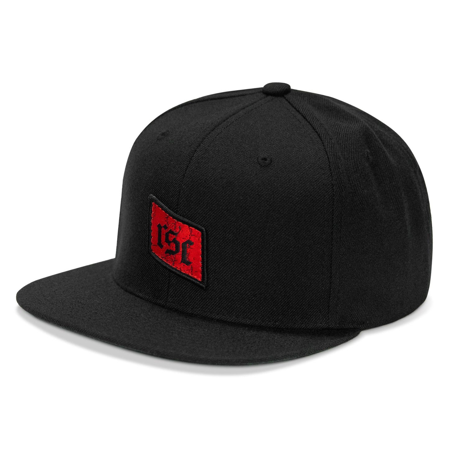 RSC Classic Red Diamond Velcro Patch Flatbill Hat