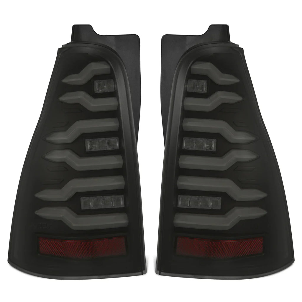 AlphaRex 03-09 Toyota 4Runner LUXX-Series LED Tail Lights Black