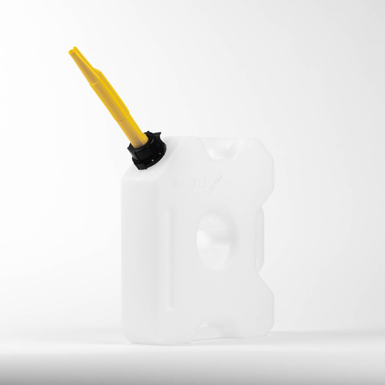 Easy pouring spout of RotopaX 1.75 Gallon Water Container, ideal for camping and hiking.