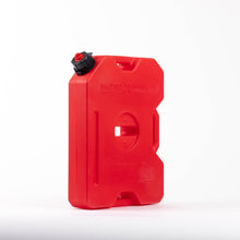 Load image into Gallery viewer, Close-up of a RotopaX 2 Gallon Gasoline GEN 2 fuel container on a white background, highlighting its bold red color and sturdy construction.