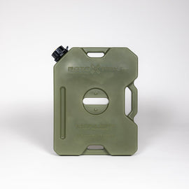 2 Gallon Water GEN 2 Green container by RotopaX, designed for holding potable water with a sturdy handle and spout.