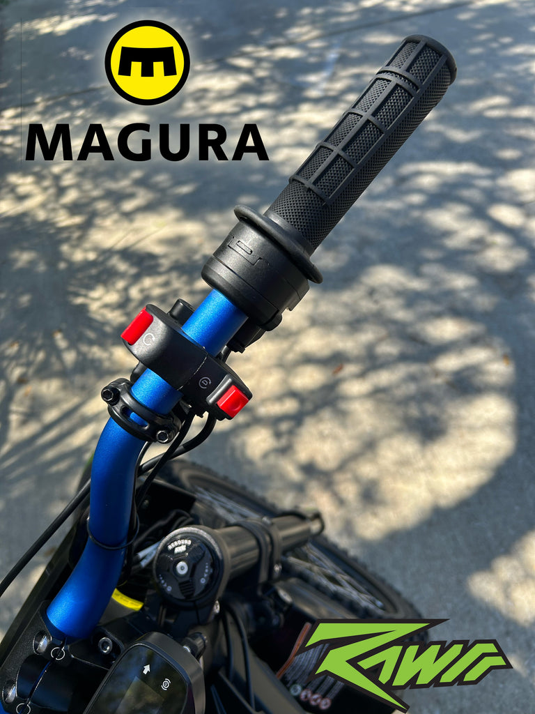 1/4 Turn Electronic Magura Throttle | DirtyBike | Rawrr Mantis X | Mantis Mini
