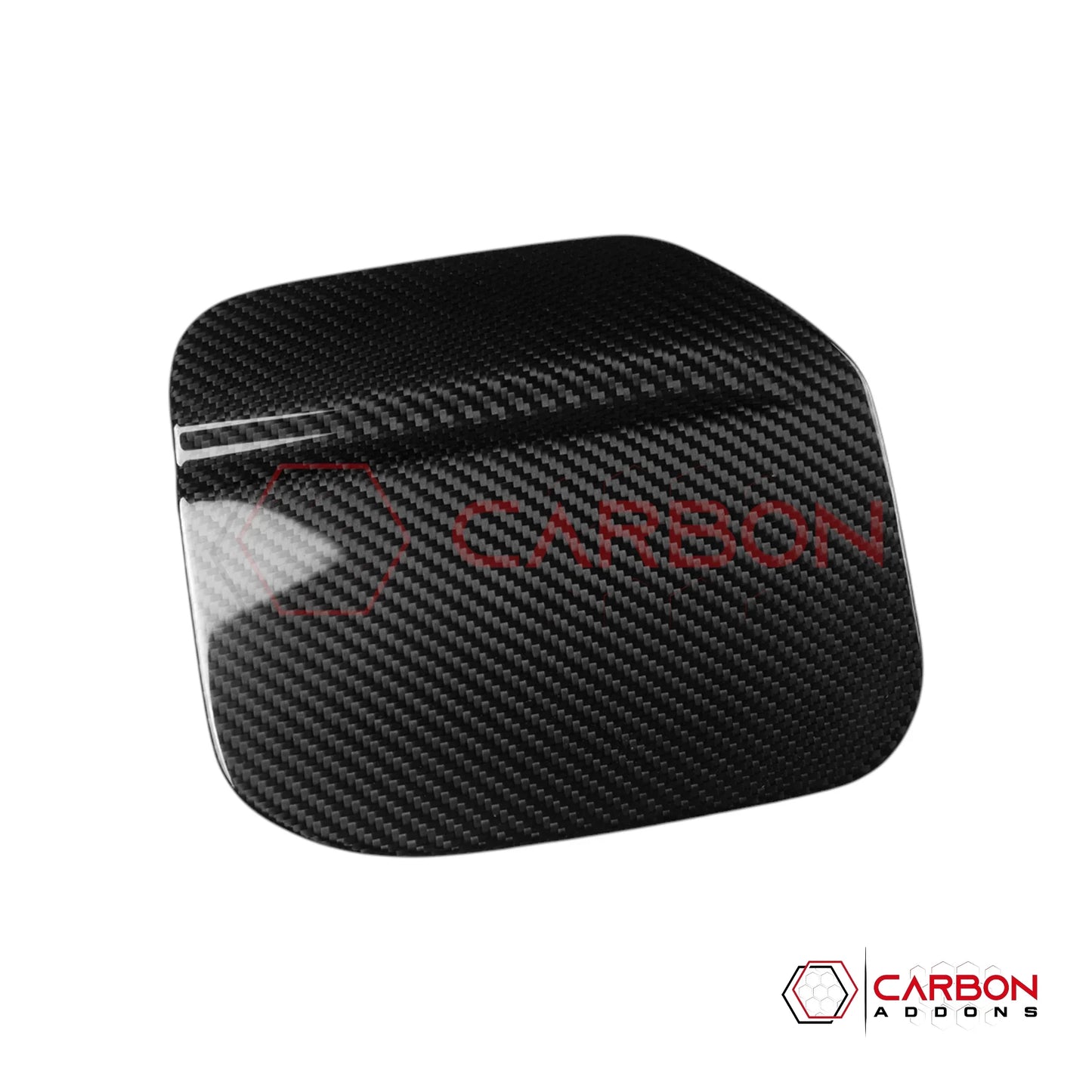 Real Carbon Fiber Gas Cap Cover For 2021–2026 Ford Bronco | Matte or Glossy Finish