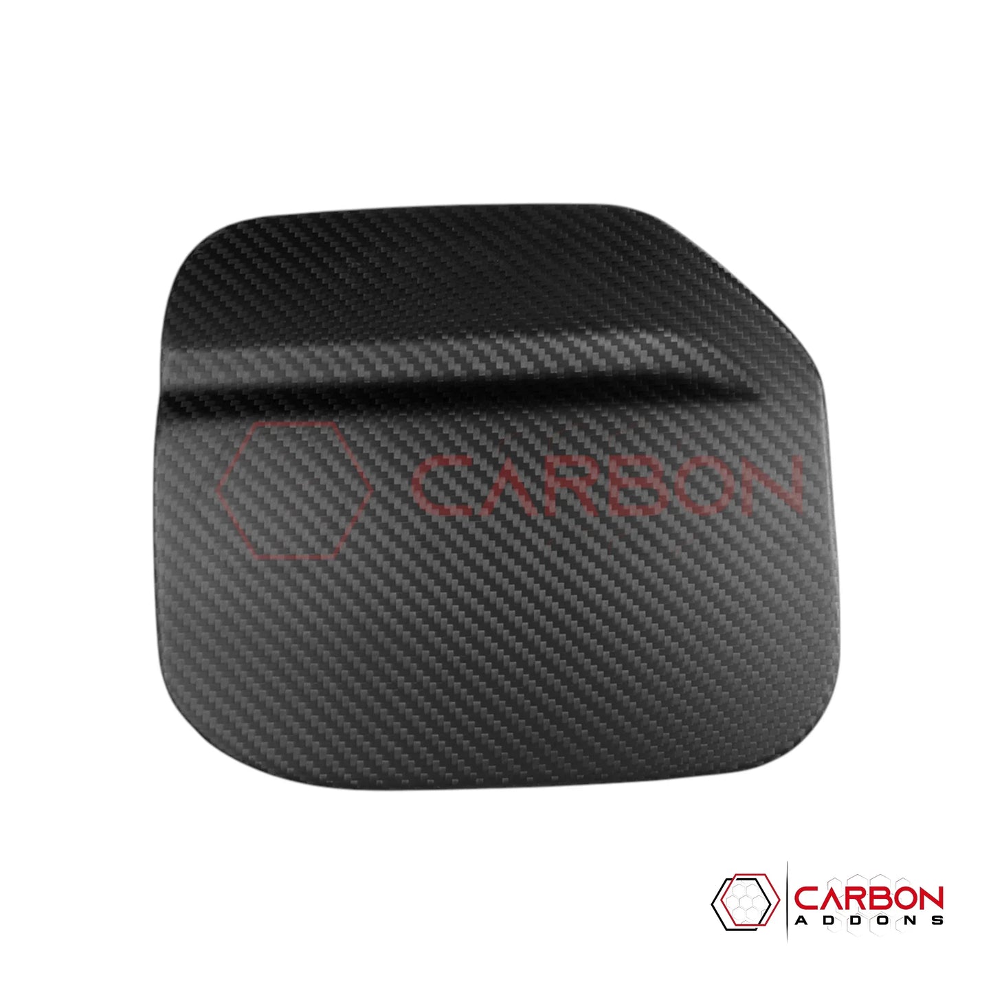 Real Carbon Fiber Gas Cap Cover For 2021–2026 Ford Bronco | Matte or Glossy Finish