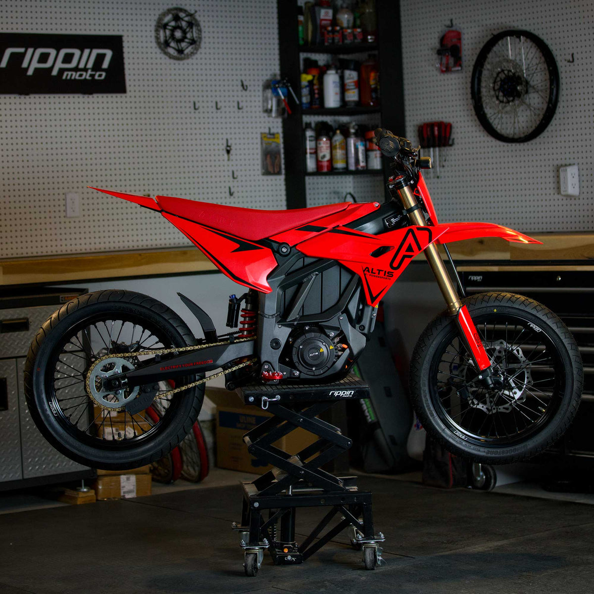 Blackline Ready-to-Ride Supermoto Wheelset for E-Ride Pro 3.0 / SR