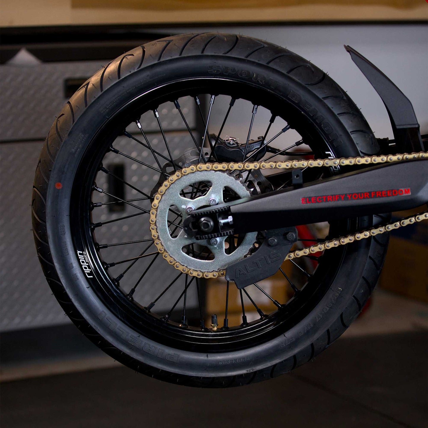 Blackline Supermoto Wheelset for E-Ride Pro SS 2.0