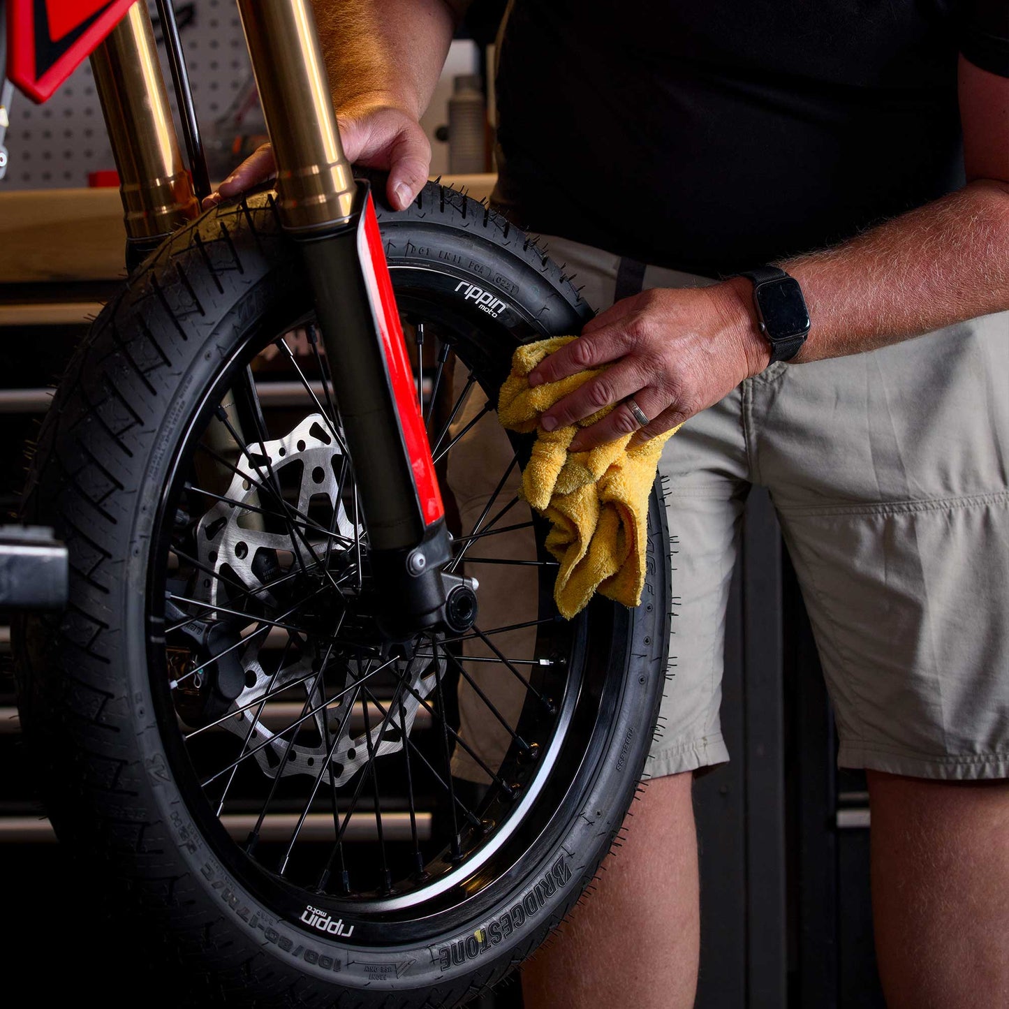 Blackline Supermoto Wheelset for Stark Varg