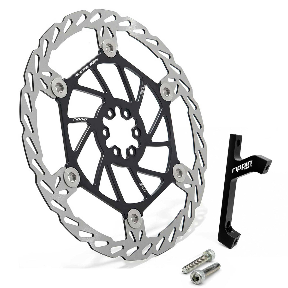Rippin Moto Race Spec 250mm Front Brake Rotor Kit