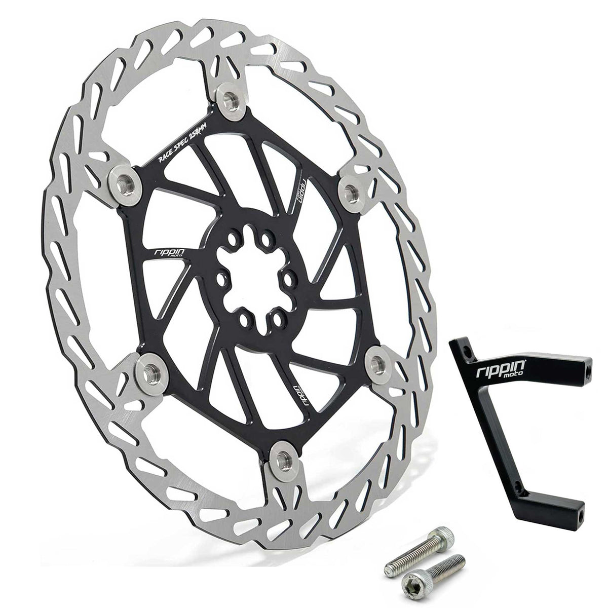 Rippin Moto Race Spec 250mm Front Brake Rotor Kit