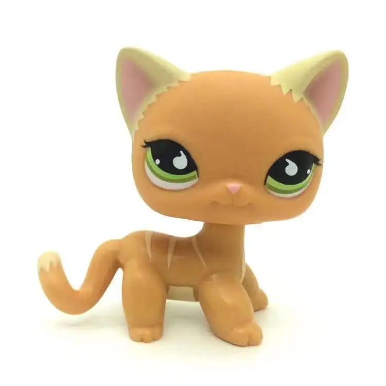 Mini Pet Shop Animal Figures Playset – Collectible Plastic Puppy & Kitty Toys