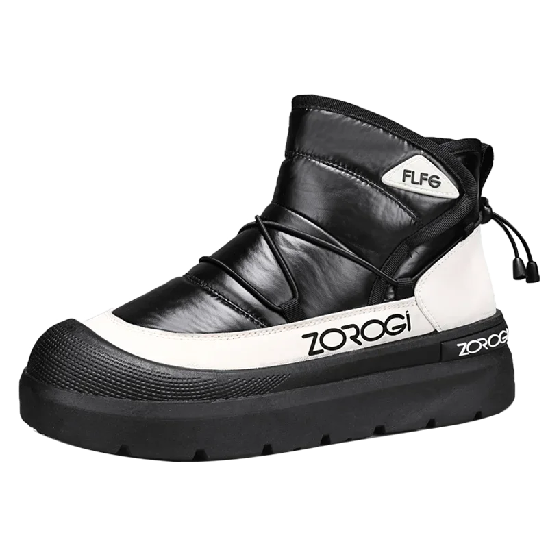 Mens Winter Ankle Boots – Warm Durable Outdoor Shoes