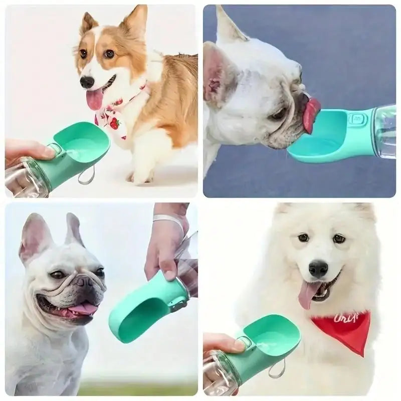 Portable Dog Water Bottle – Travel Dispenser, Leak-Proof for Walking & Hiking