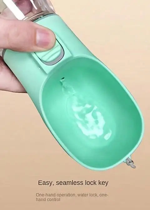 Portable Dog Water Bottle – Travel Dispenser, Leak-Proof for Walking & Hiking