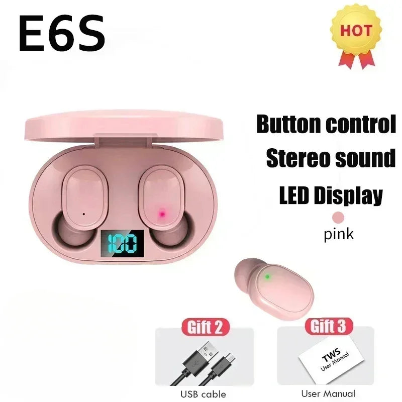 True Wireless Earbuds – Bluetooth 5.0 Earbuds with Active Noise Cancelling, Built-in Mic & Charging Case