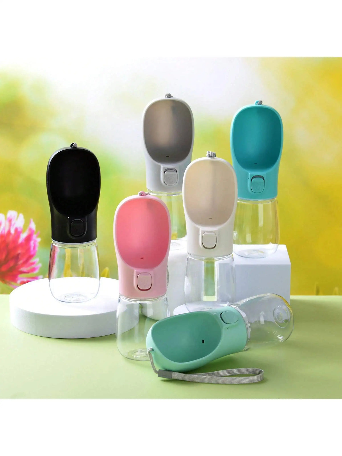 Portable Dog Water Bottle – Travel Dispenser, Leak-Proof for Walking & Hiking