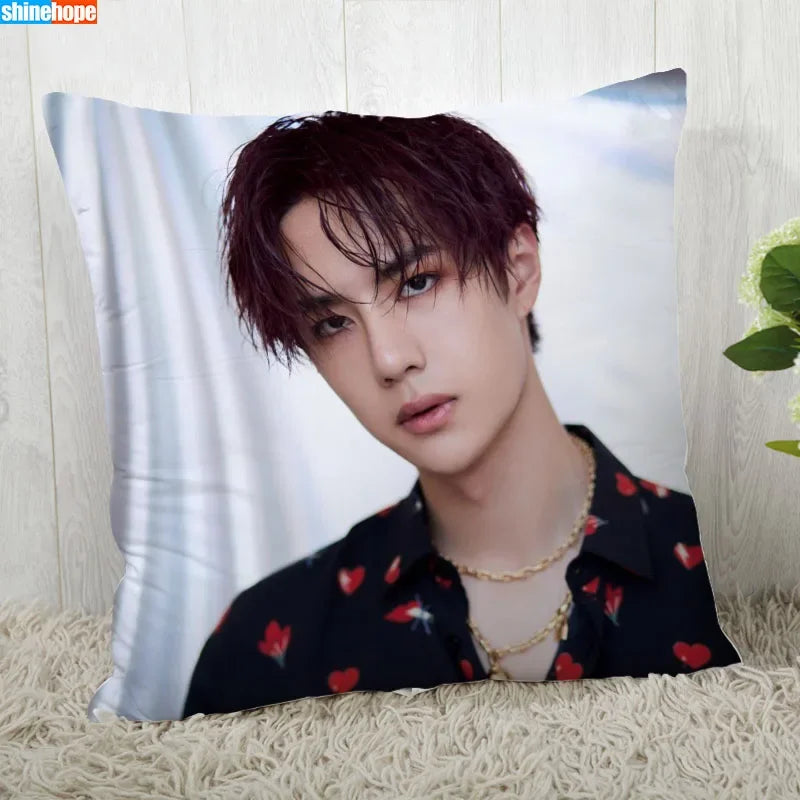 Custom Pillow Cover – YiBo Wang Modern Decorative 45x45cm Pillowcase
