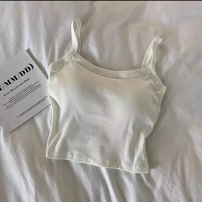 Women Crop Top – Sexy Sleeveless Camisole Vest Tube Top Lingerie