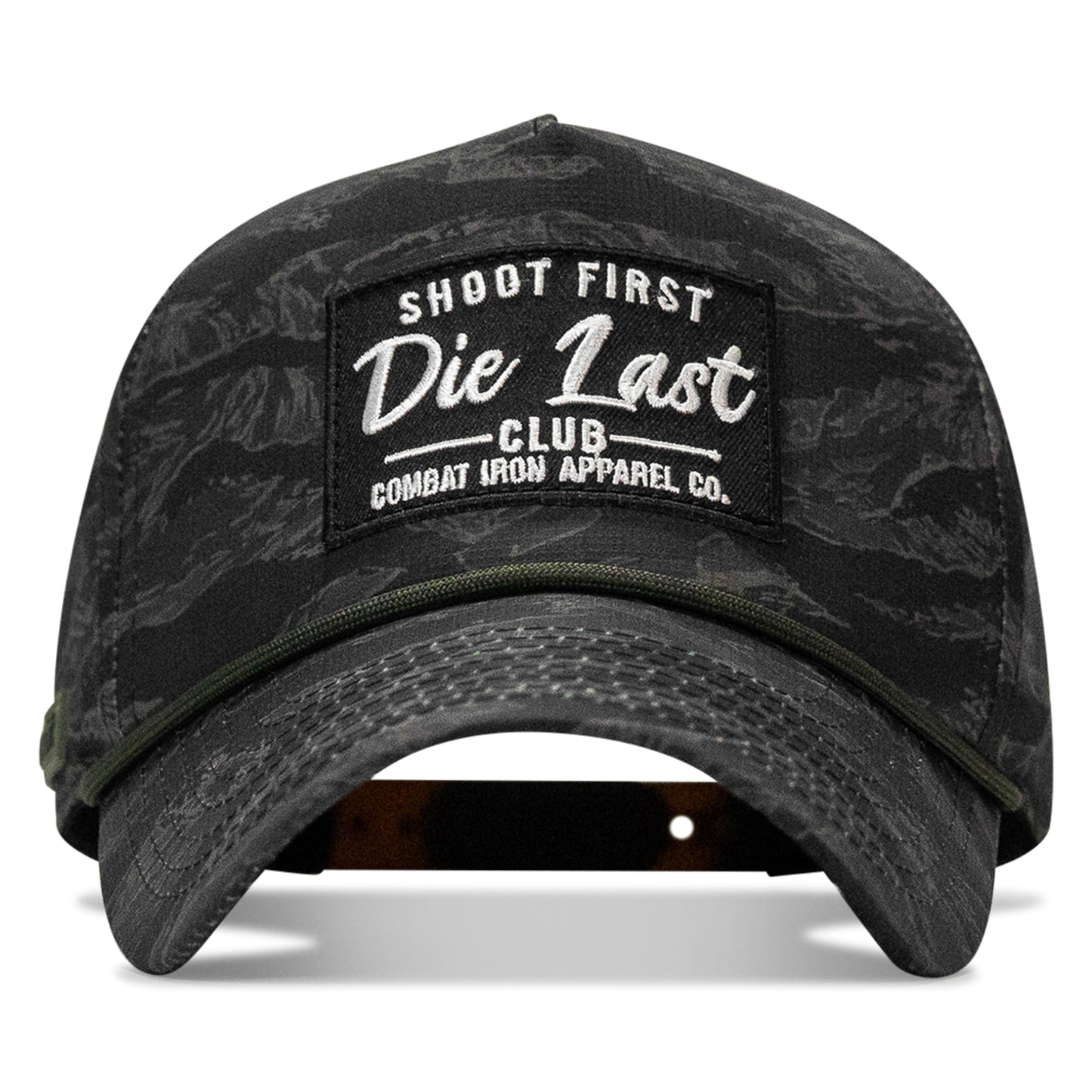 Shoot First Die Last Club Patch Weekender Snapback