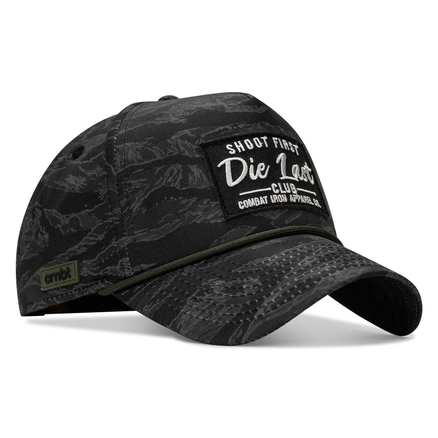 Shoot First Die Last Club Patch Weekender Snapback