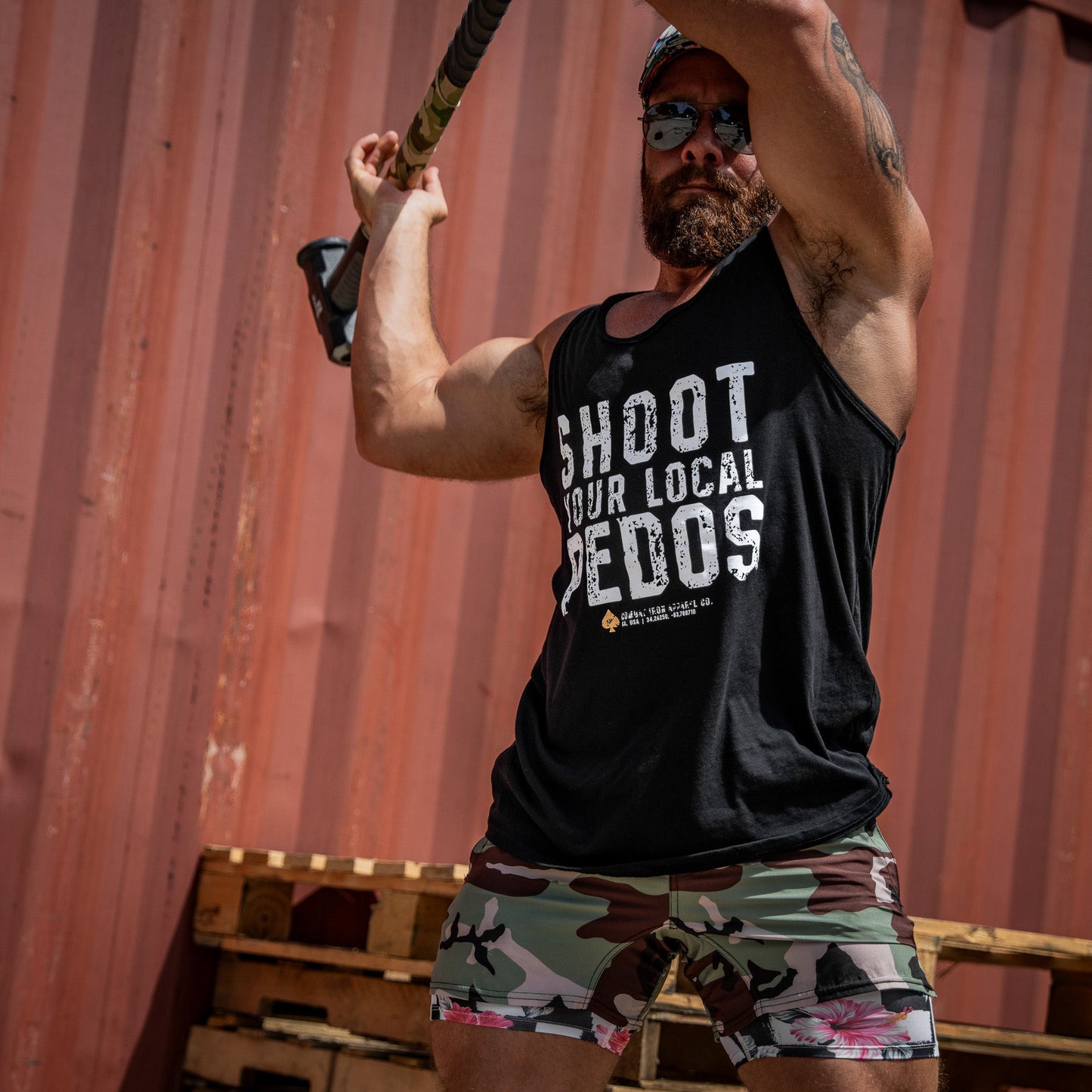 Shoot Your Local Pedo Men's Tank Top