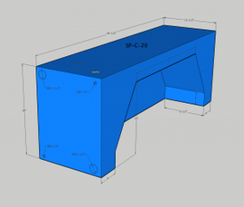 Northwest Conversions 20 Gallon Water Tank SP-C-20