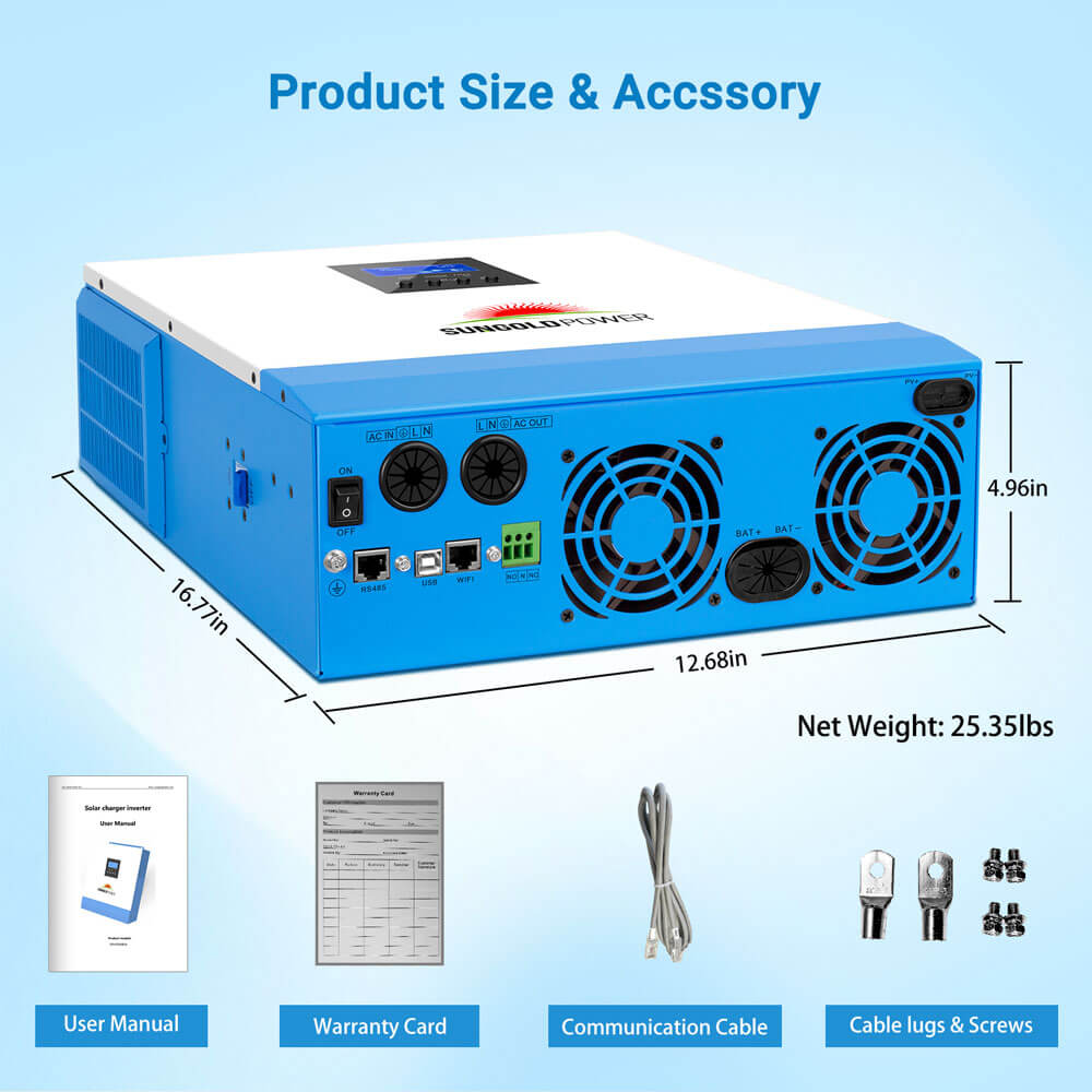 5000W 48V Solar Charger Inverter