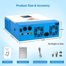 Load image into Gallery viewer, 5000W 48V Solar Charger Inverter