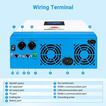 Load image into Gallery viewer, 5000W 48V Solar Charger Inverter