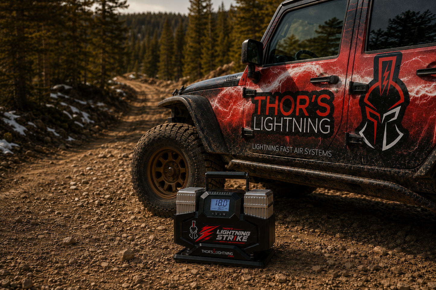 Lightning Strike™ Portable Air Management System PREORDER • Estimated to Ship October 2026