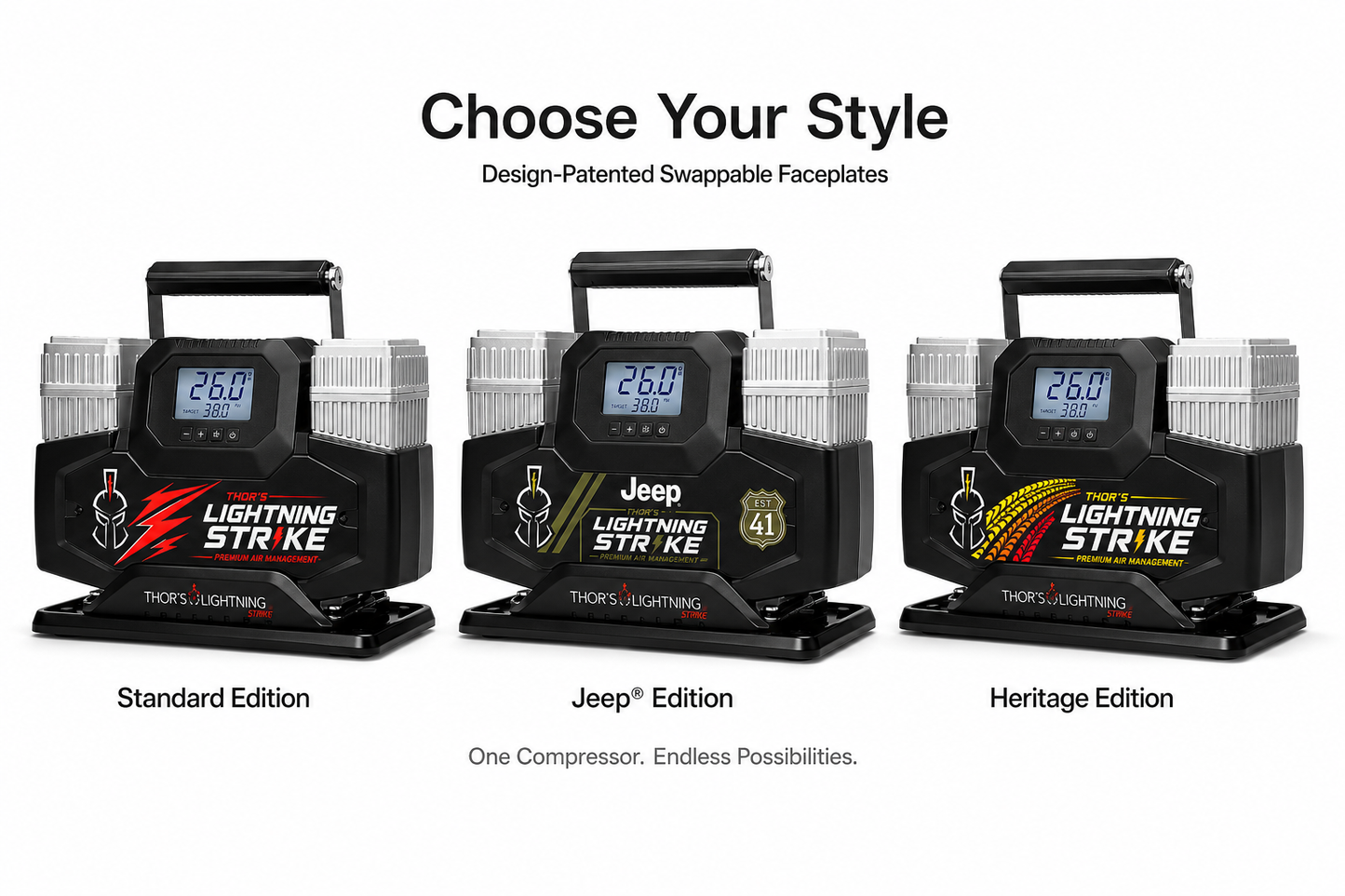 Lightning Strike™ Portable Air Management System PREORDER • Estimated to Ship October 2026