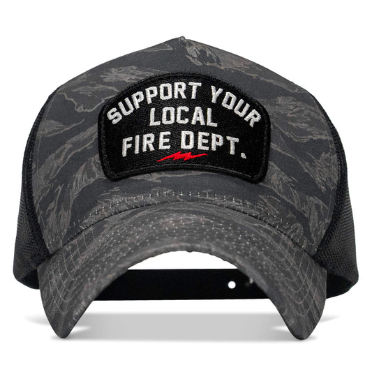 Support Your Local Fire Dept Patch Five Panel Breacher Snapback Hat