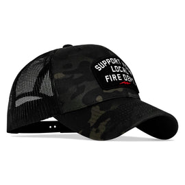 Support Your Local Fire Dept. Patch Snapback Hat