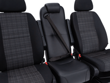 Load image into Gallery viewer, Sprinter Jump Seat w/ Quick-Release Base &amp; Integrated 3-Point Seatbelt