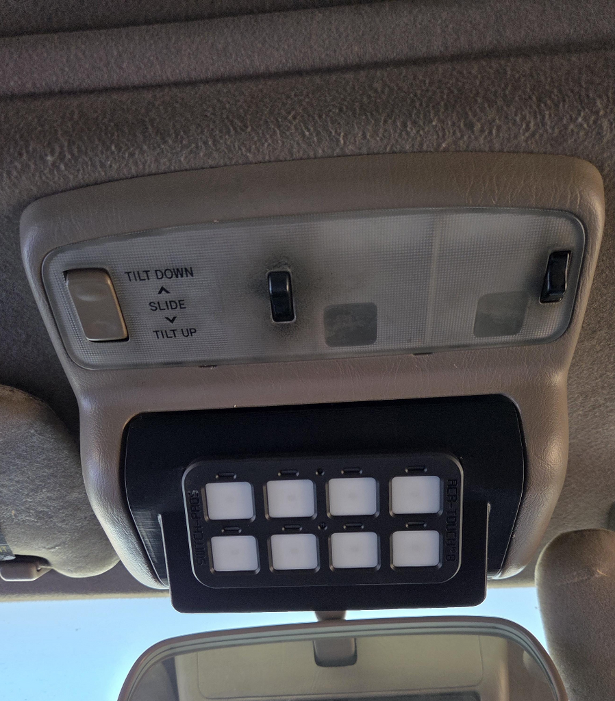 1996-2002 Toyota 4Runner SwitchPros SP9100 Overhead Switch Panel Mount