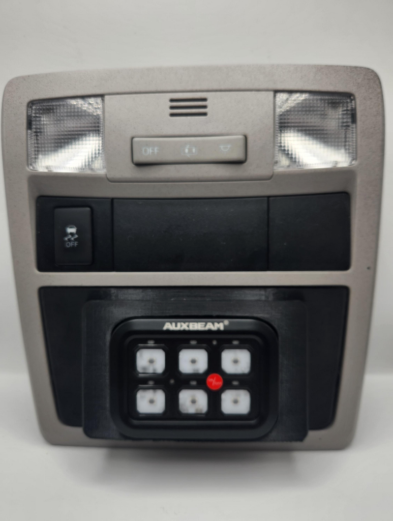 2016-23 Toyota Tacoma Auxbeam 6/8/8XL Overhead Switch Panel Mount