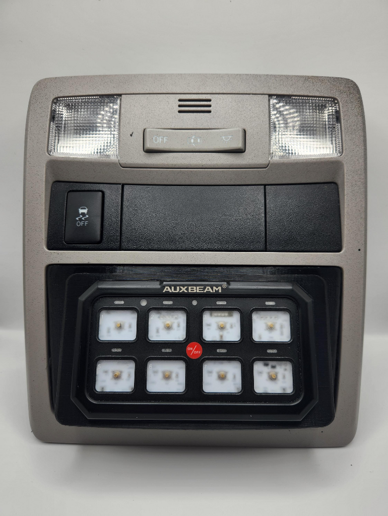 2016-23 Toyota Tacoma Auxbeam 6/8/8XL Overhead Switch Panel Mount