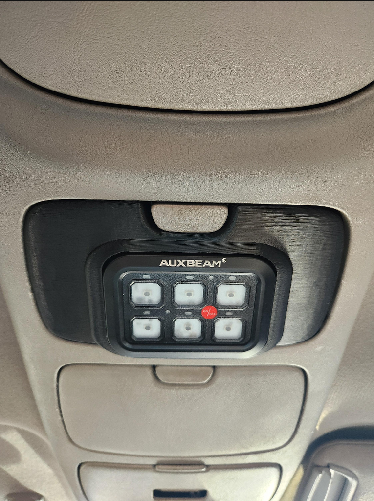 2001-2007 Toyota Sequoia/Tundra Auxbeam 6/8/8XL Overhead Switch Panel Mount