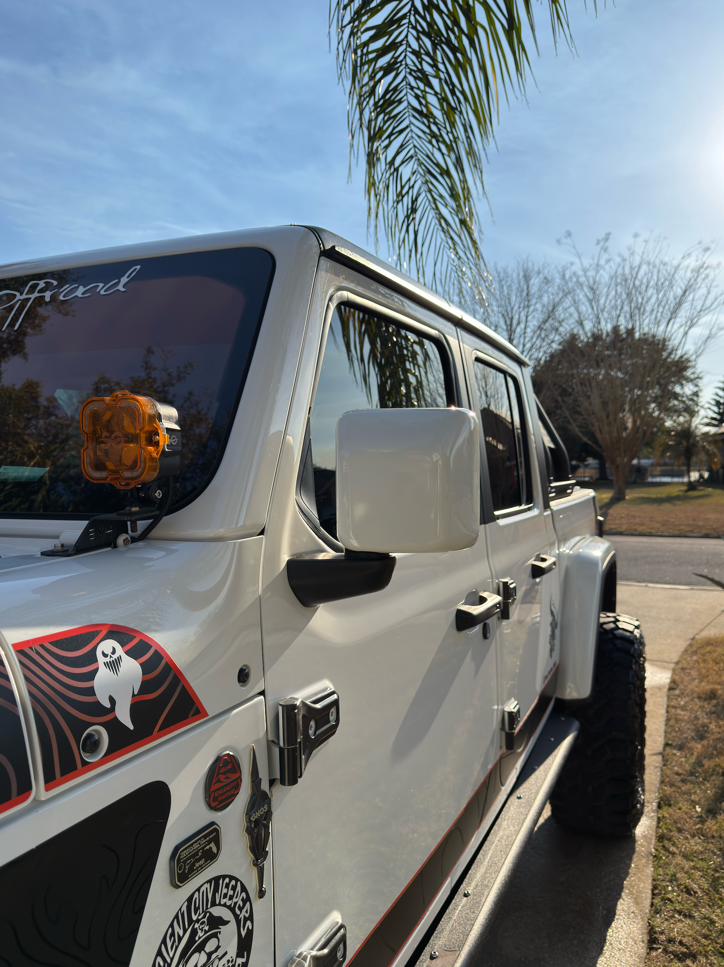 Mirror Cover Color Matched Fits Wrangler JL Gladiator JT