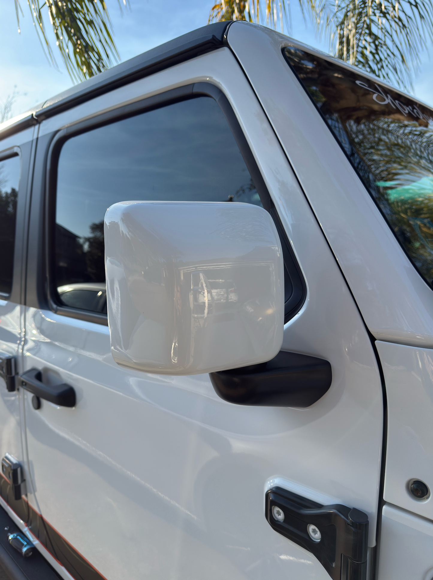 Mirror Cover Color Matched Fits Wrangler JL Gladiator JT