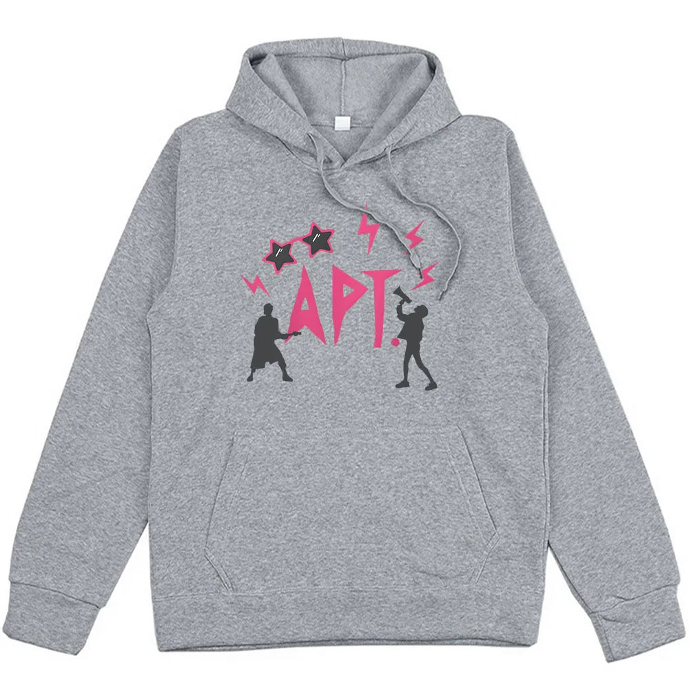 APT ROSE & Bruno Mars Hoodie – Unisex Streetwear Graphic Sweatshirt