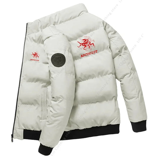 Men's Winter Jacket, Thick Warm Puffer Parka, Waterproof Down Coat