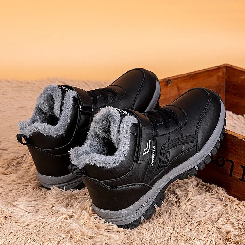 Winter Boots for Men – Waterproof Warm Outdoor Shoes