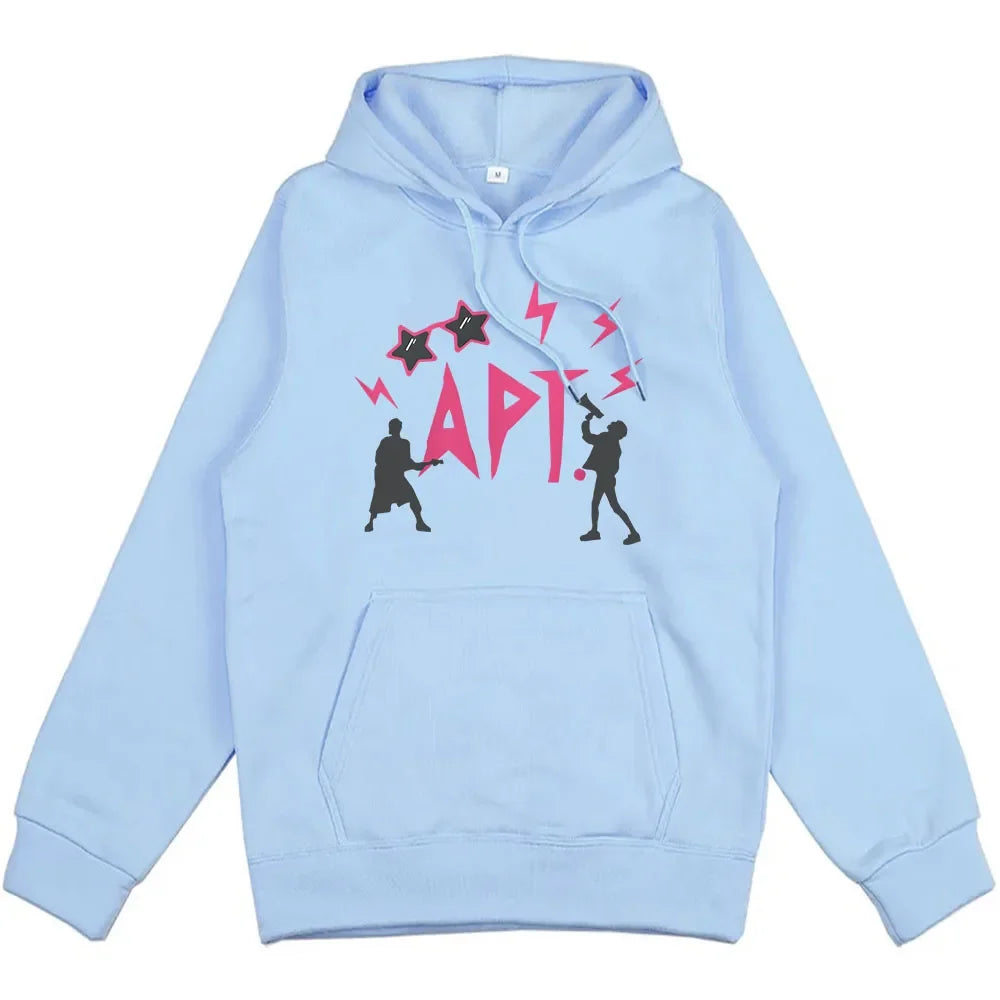 APT ROSE & Bruno Mars Hoodie – Unisex Streetwear Graphic Sweatshirt