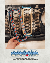 Load image into Gallery viewer, "Snap On" Accent Slot Cover for 24-25 Grille Wrangler JL JT Grille