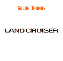 Load image into Gallery viewer, "Land Cruiser" Topographic Rear Tailgate Emblem Overlays - 2024+ Land Cruiser