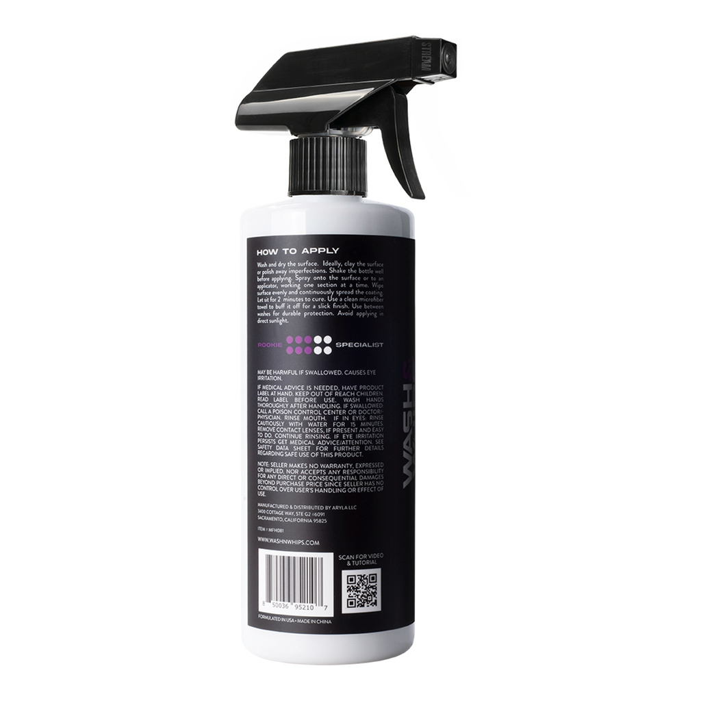 WASH&WHIPS Sonoma Ceramic Finishing Coating Spray - 9H