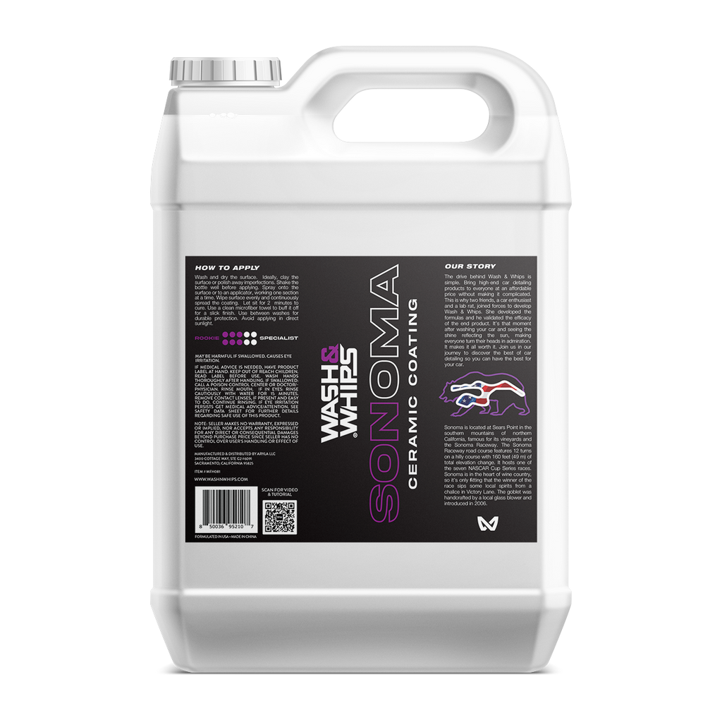 WASH&WHIPS Sonoma Ceramic Finishing Coating Spray - 9H