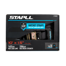 Load image into Gallery viewer, 1.5" X 10' HD Ratchet Strap Set (2-Pack)