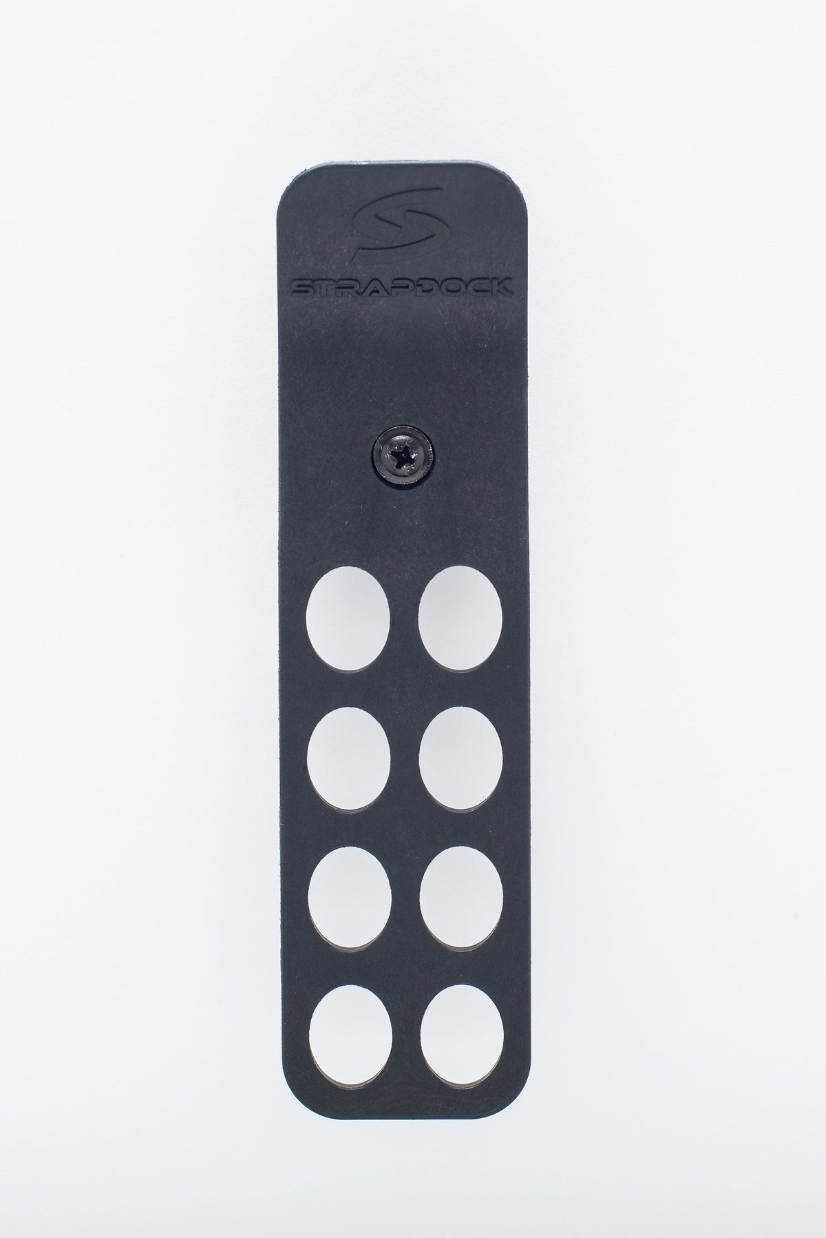 StrapDock™ – Compact Vertical Cargo Strap & Bungee Cord Organizer